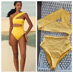 NEW Baobab Goa one shoulder one piece swimsuit